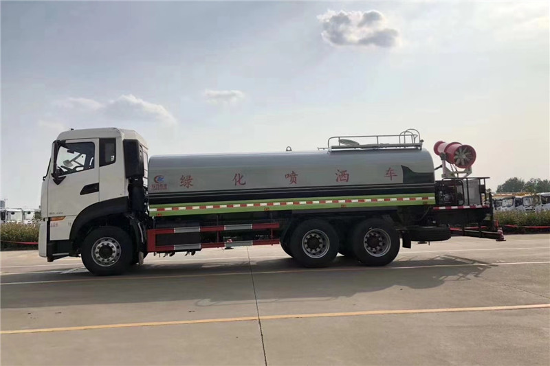 東風(fēng)天龍后八輪20噸噴霧車,國(guó)六綠化噴灑車